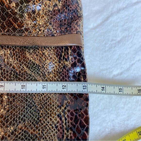 Bags By Pinky Miami Florida Faux Snake Skin Purse - Picture 8 of 9